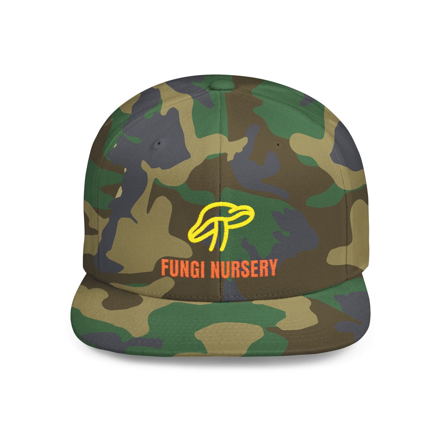 Camo Fungi Snapback Hat | Trendy Outdoor Cap, Gift for Nature Lovers, Perfect for Hiking, Gardening, and Festivals, Unique Fungi [...]